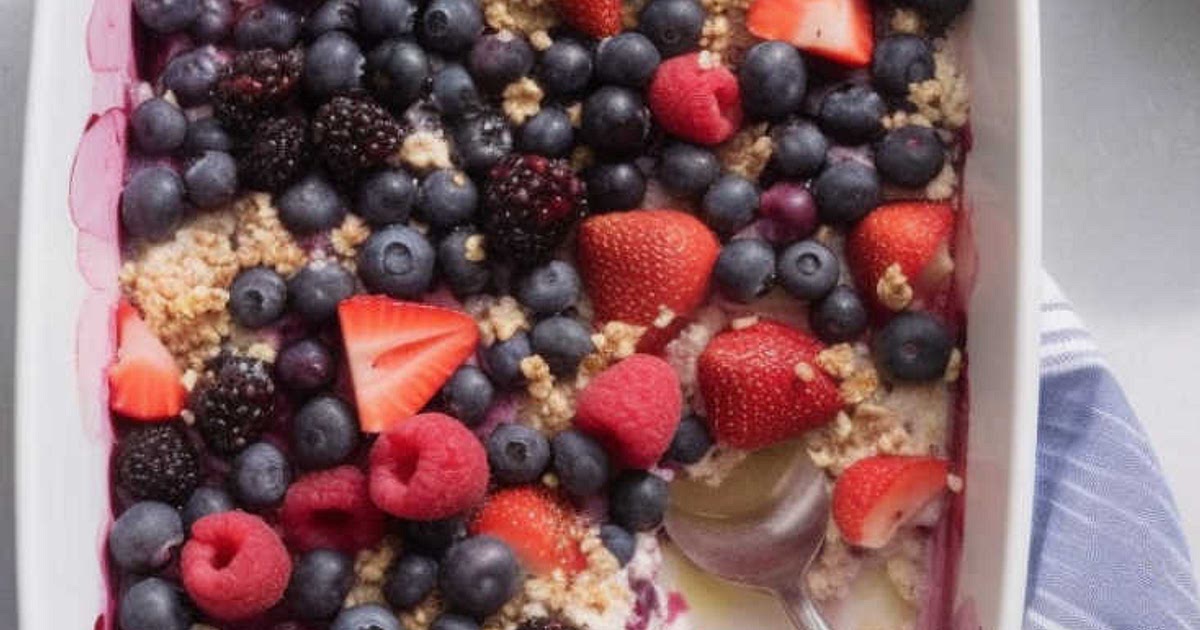 One Pan Baked Oatmeal Recipe | Samsung Food App