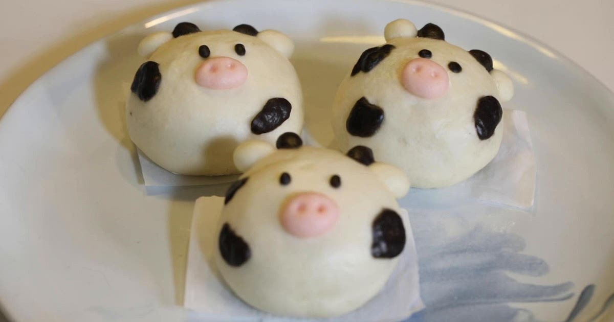 Cow-Shaped Veggie Buns Recipe by Tasty | Samsung Food App