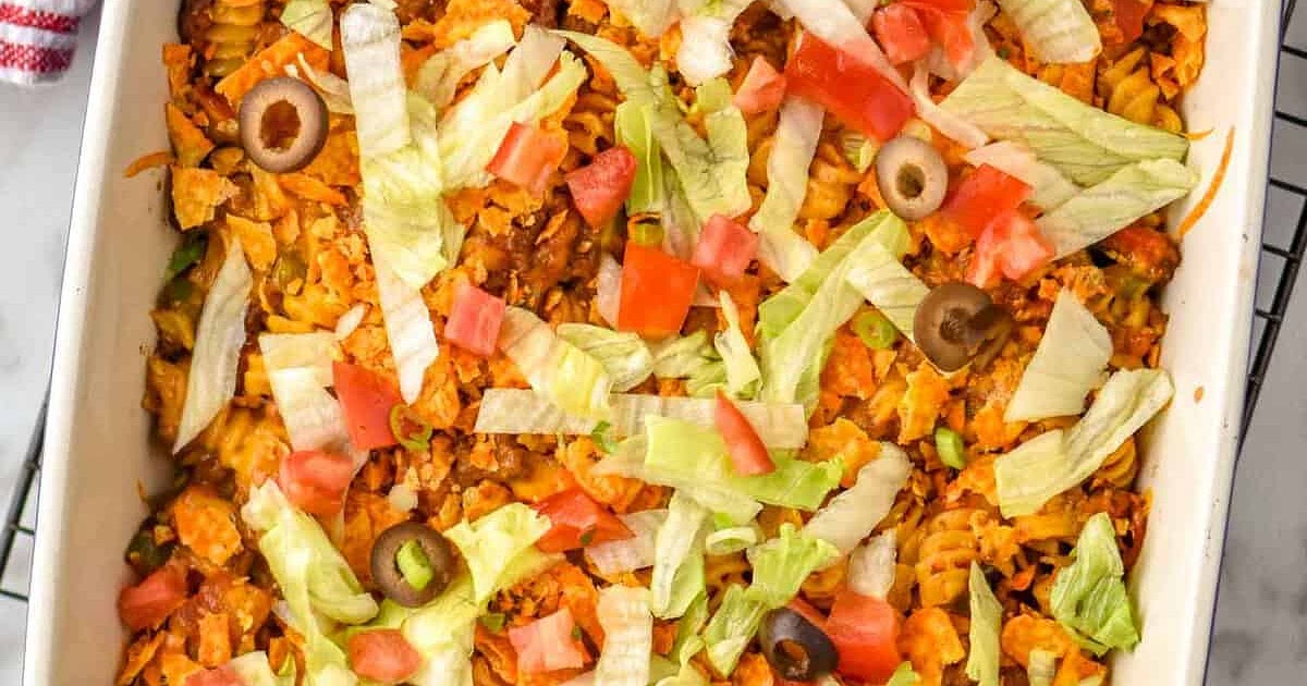 Pasta Taco Casserole Recipe | Samsung Food App