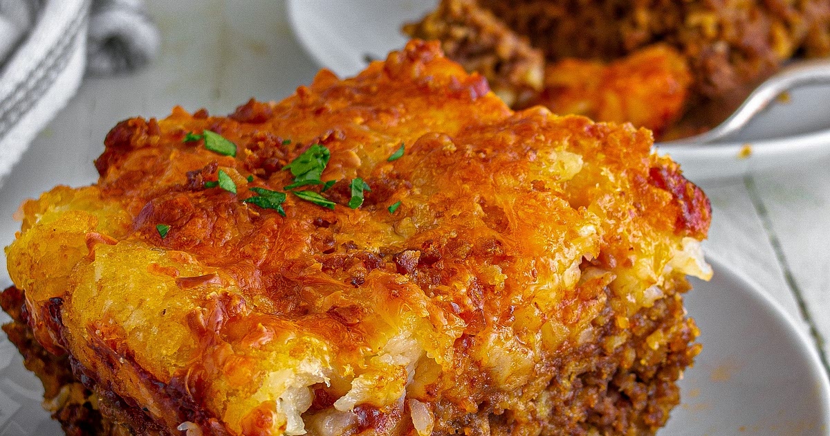 Cheesy Tater Tot Meatloaf Casserole Recipe | Samsung Food App