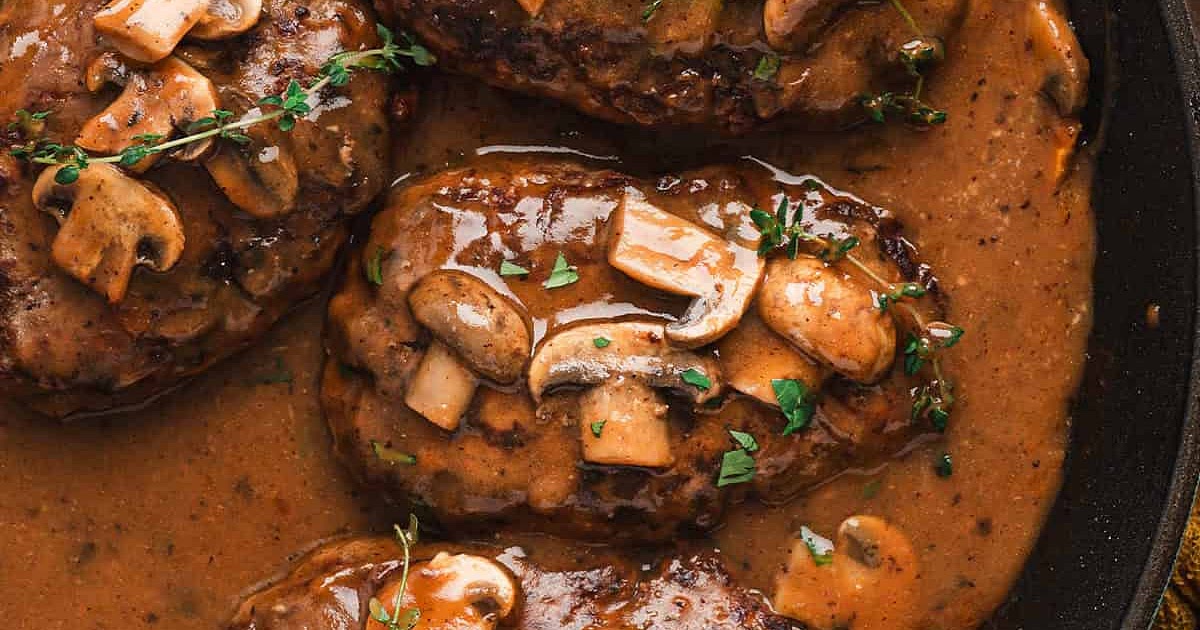 Easy Homemade Salisbury Steak Recipe | Samsung Food App