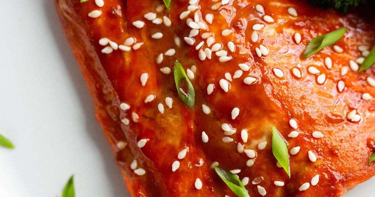 Air Fryer Miso Salmon Recipe | Samsung Food App