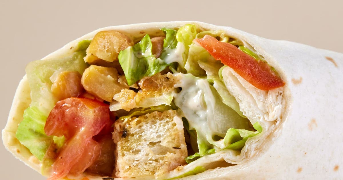 Chickpea Caesar Salad Wraps Recipe | Samsung Food App