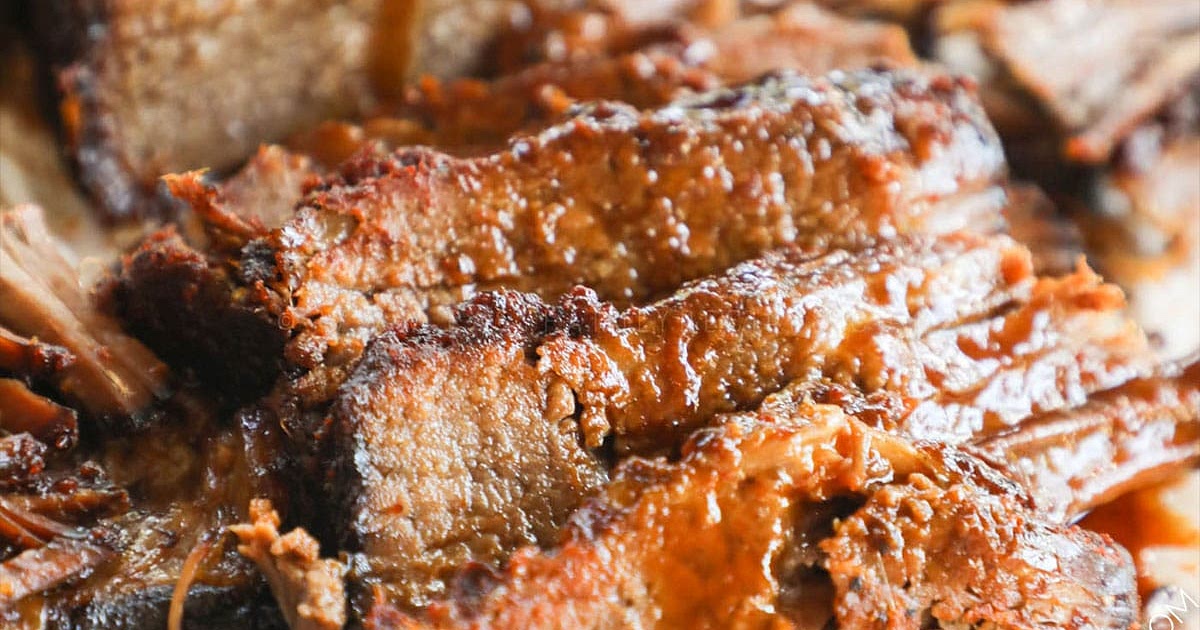 Crock Pot BBQ Brisket Recipe | Samsung Food App