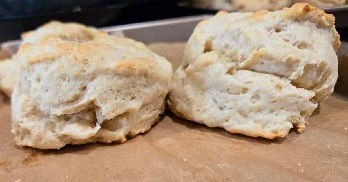 Flaky Buttermilk Biscuits from Scratch Recipe | Samsung Food App