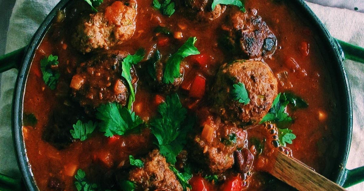 Meatball black bean chilli Recipe | Samsung Food App