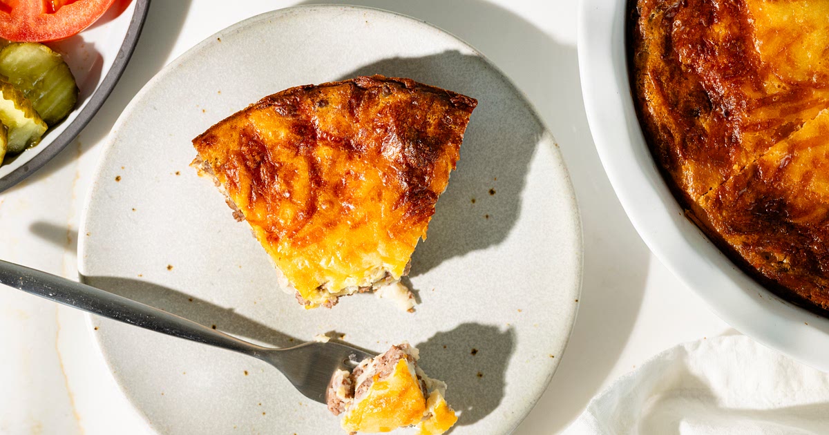 Impossibly Easy Cheeseburger Pie Recipe | Samsung Food App