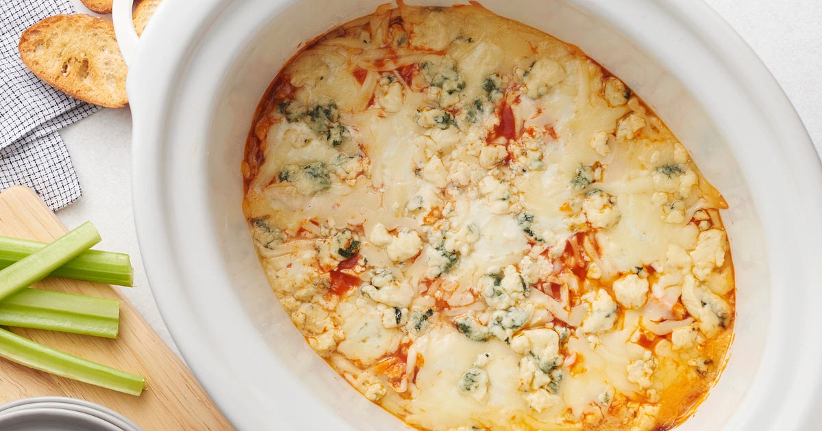 Slow-Cooker Buffalo Chicken Dip Recipe | Samsung Food App