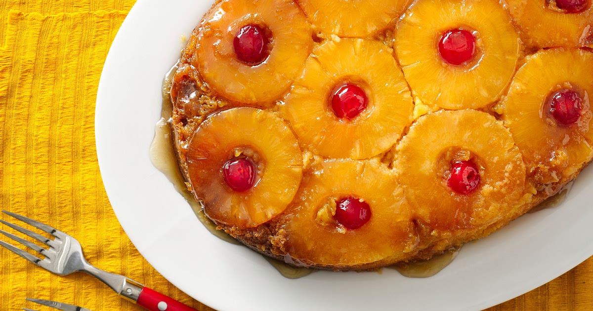 Slow-Cooker Pineapple Upside Down Cake Recipe | Samsung Food App