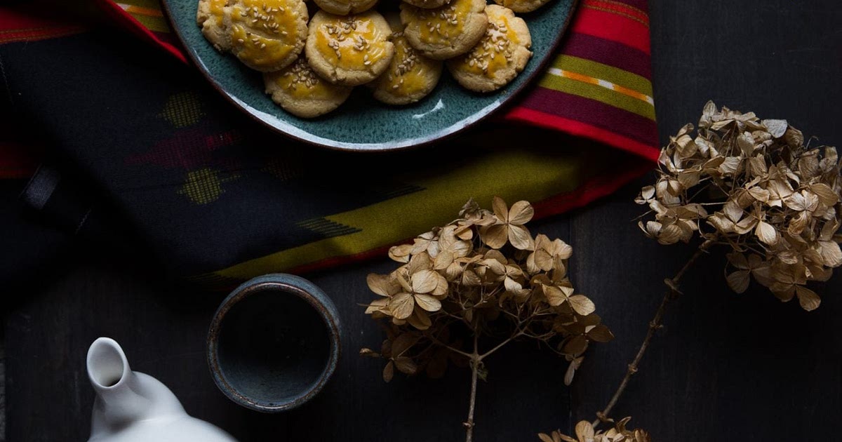 Salted Egg Yolk Cookies Recipe | Samsung Food App