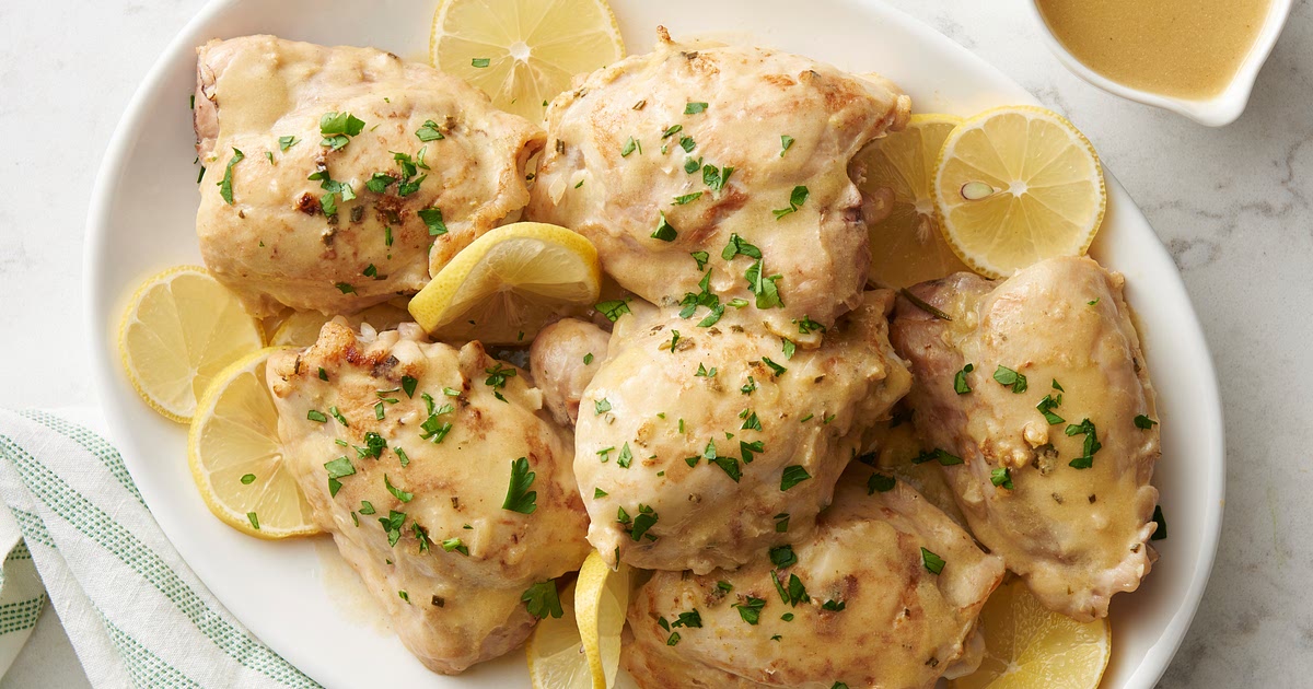 Lemon-Dijon Chicken Skillet Recipe | Samsung Food App
