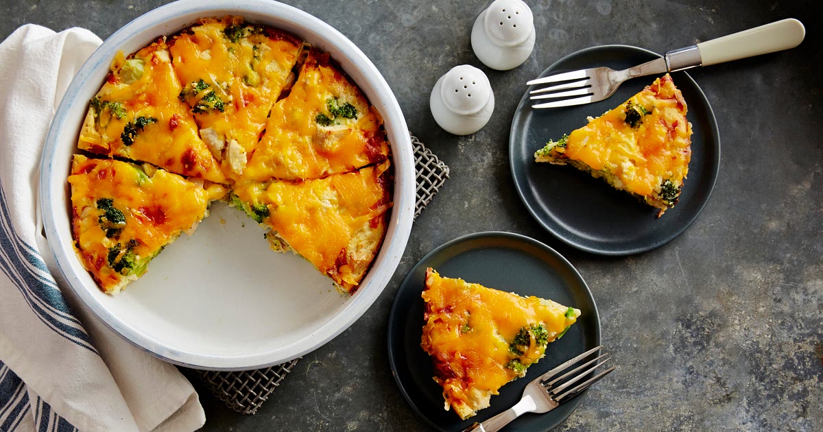Impossibly Easy Chicken and Broccoli Pie Recipe | Samsung Food App