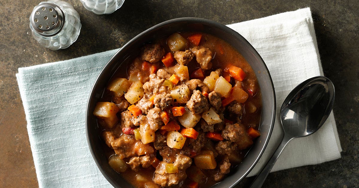 Slow-Cooker Hamburger Hash Recipe | Samsung Food App
