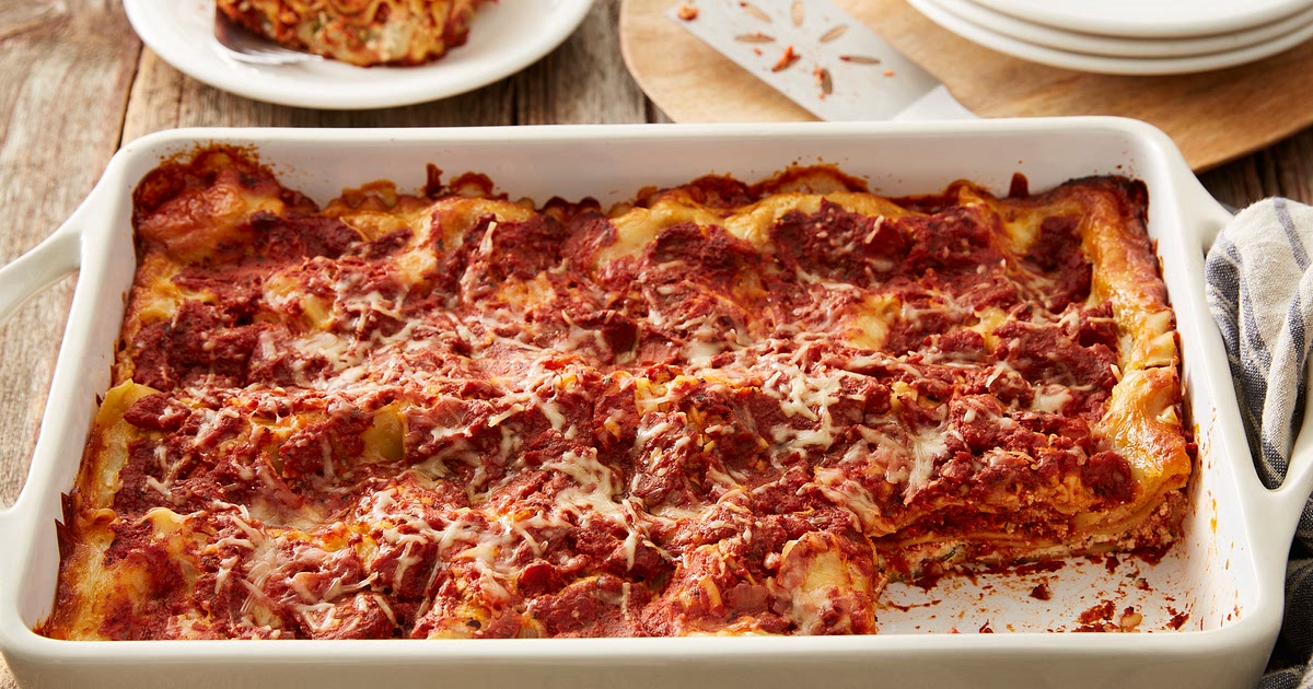 Easy Meatless Lasagna Recipe | Samsung Food App