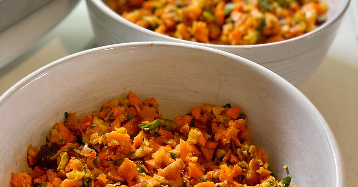 Raw Spiced Carrot Salad 🥕 Recipe | Samsung Food App