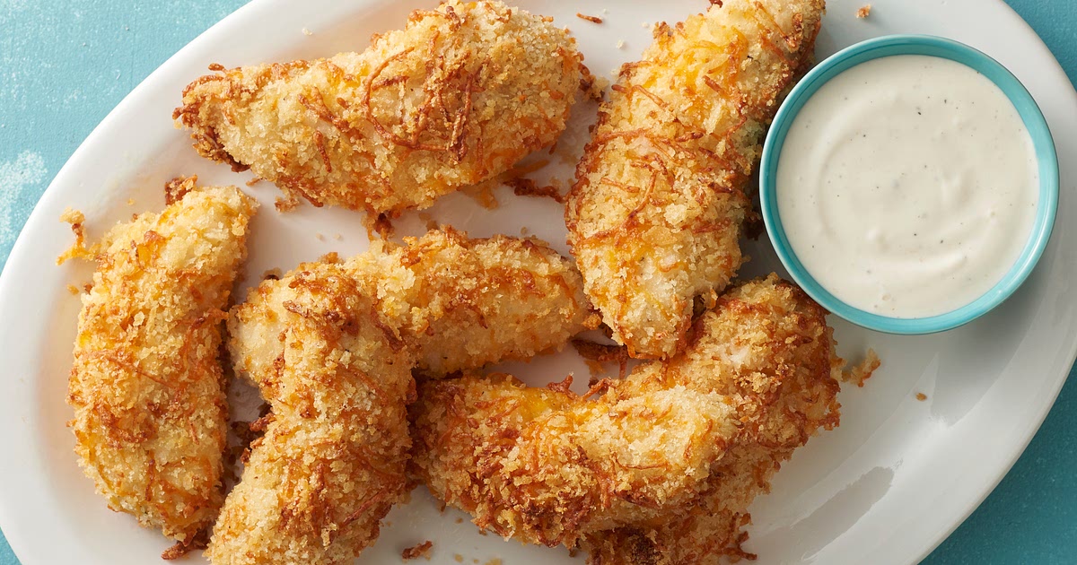 Air Fryer Cheddar Ranch Chicken Tenders Recipe | Samsung Food App