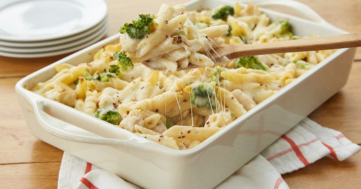Chicken-Alfredo Baked Penne Recipe | Samsung Food App
