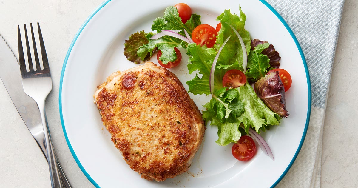 Parmesan-Crusted Pork Chops Recipe | Samsung Food App