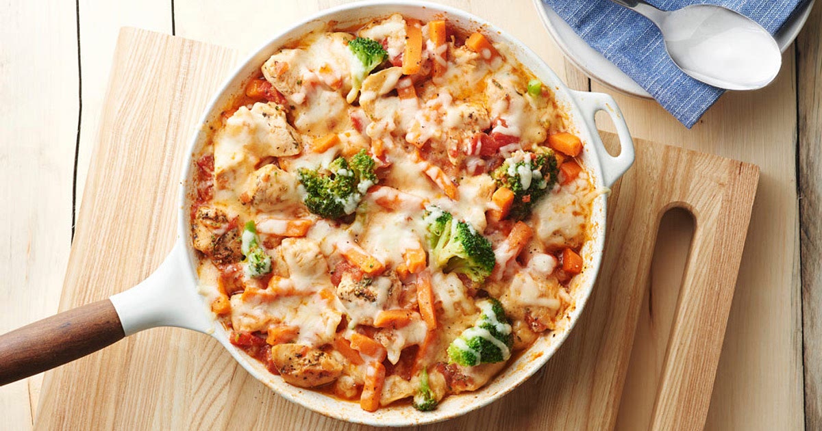 One-Pot Chicken and Vegetable Skillet Recipe | Samsung Food App