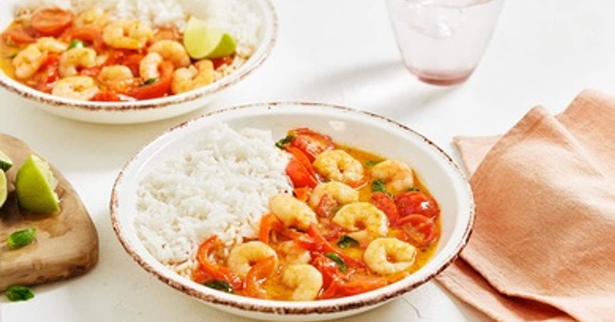 Thai Red Prawn Curry Recipe | Samsung Food App