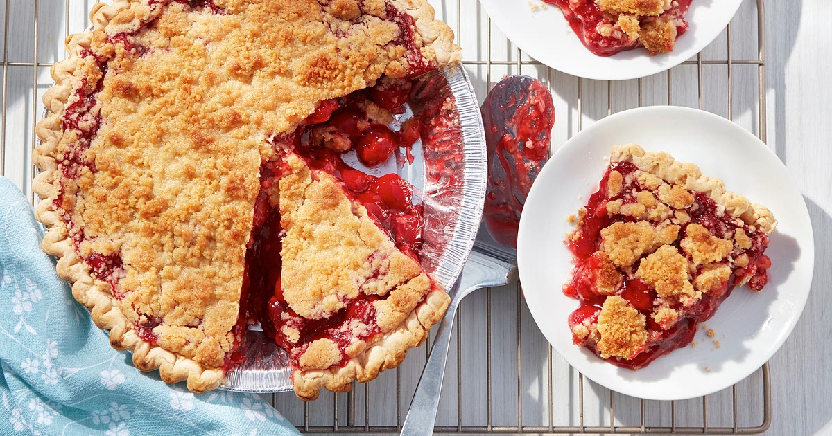 Cherry Crumb Pie Recipe | Samsung Food App