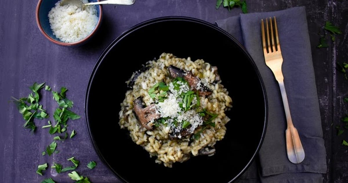 Creamy Mushroom and Leek Risotto Recipe | Samsung Food App