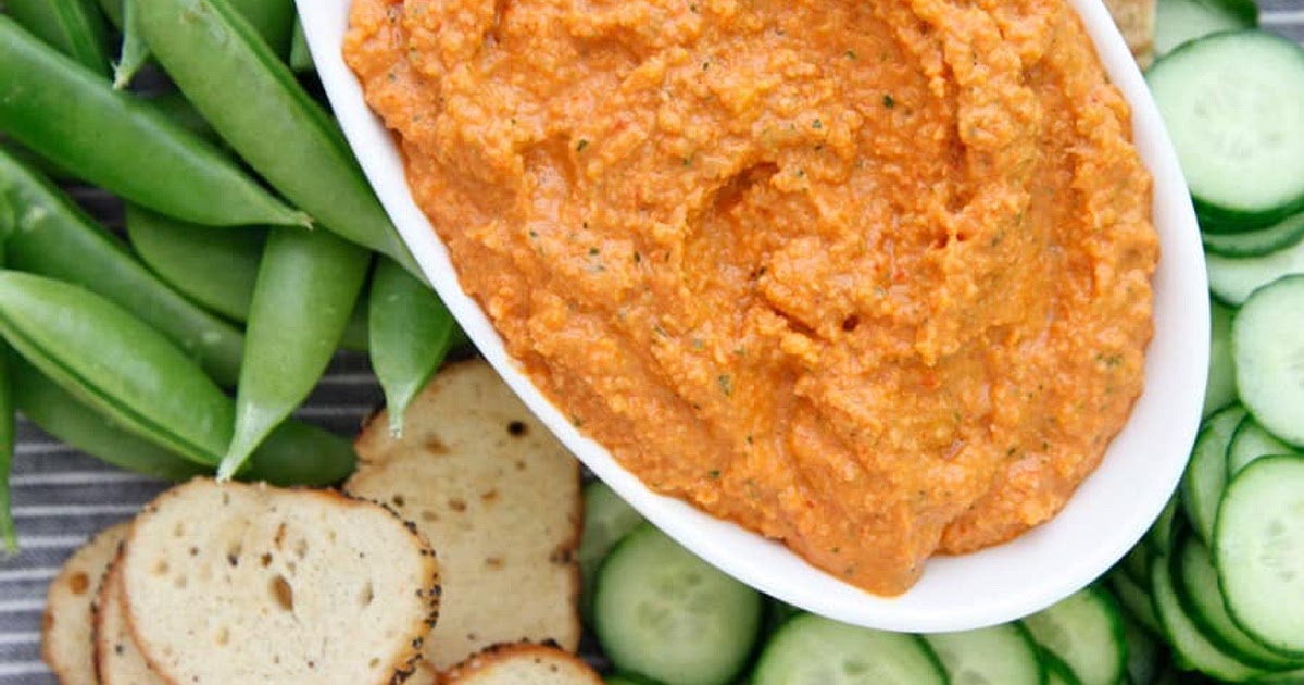 Roasted Red Pepper Almond Dip Recipe | Samsung Food App