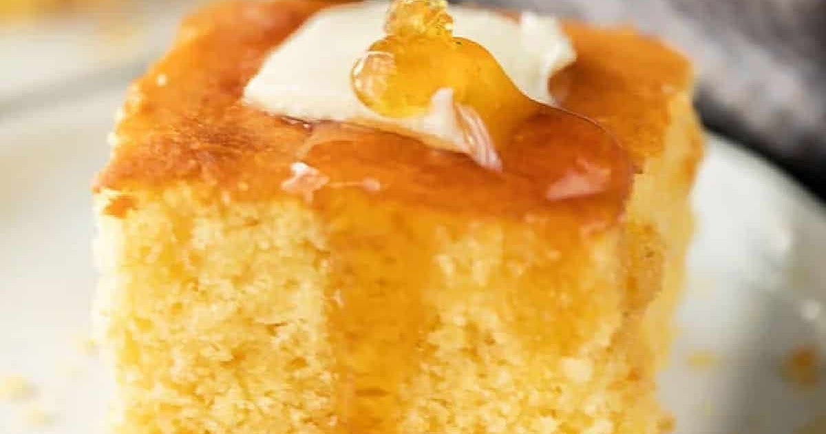Sweet Honey Corn Bread Recipe | Samsung Food App