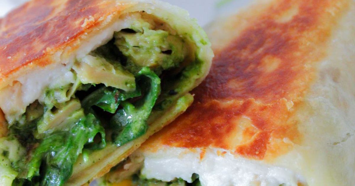 Vegan Chicken Wraps with Pesto Mayo Recipe | Samsung Food App