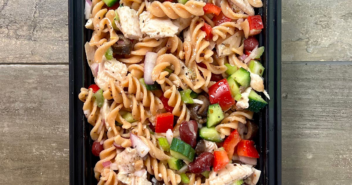 Dijon Chicken and Pasta Salad Recipe | Samsung Food App