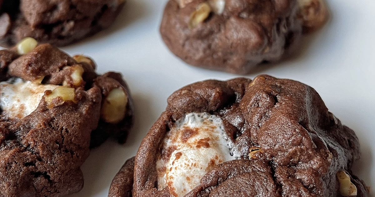 Easy Rocky Road Cookies ~ Inspired by the Ice Cream! Recipe | Samsung Food App