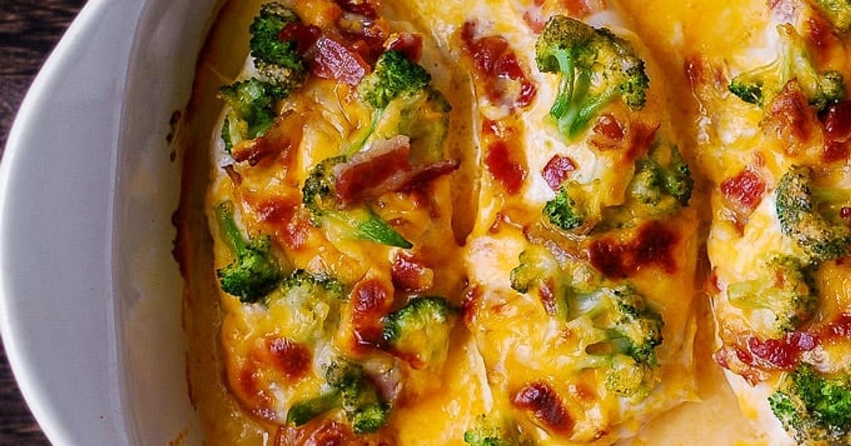 Baked Ranch Chicken with Broccoli and Bacon Recipe | Samsung Food App