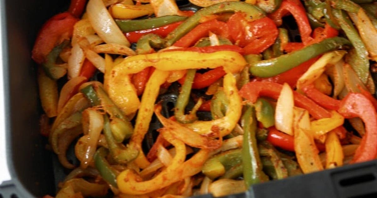 Bell Peppers and Onions in Air Fryer Recipe | Samsung Food App