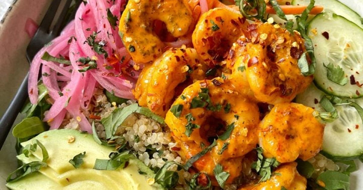 Peri Peri Shrimp Bowls Recipe | Samsung Food App