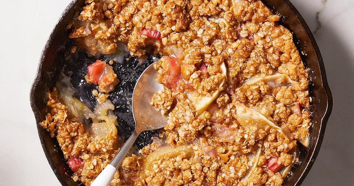 Rhubarb Crisp Recipe | Samsung Food App