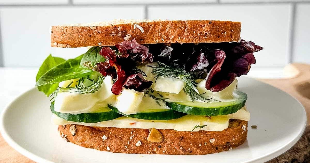 Egg and Cucumber Sandwiches Recipe | Samsung Food App