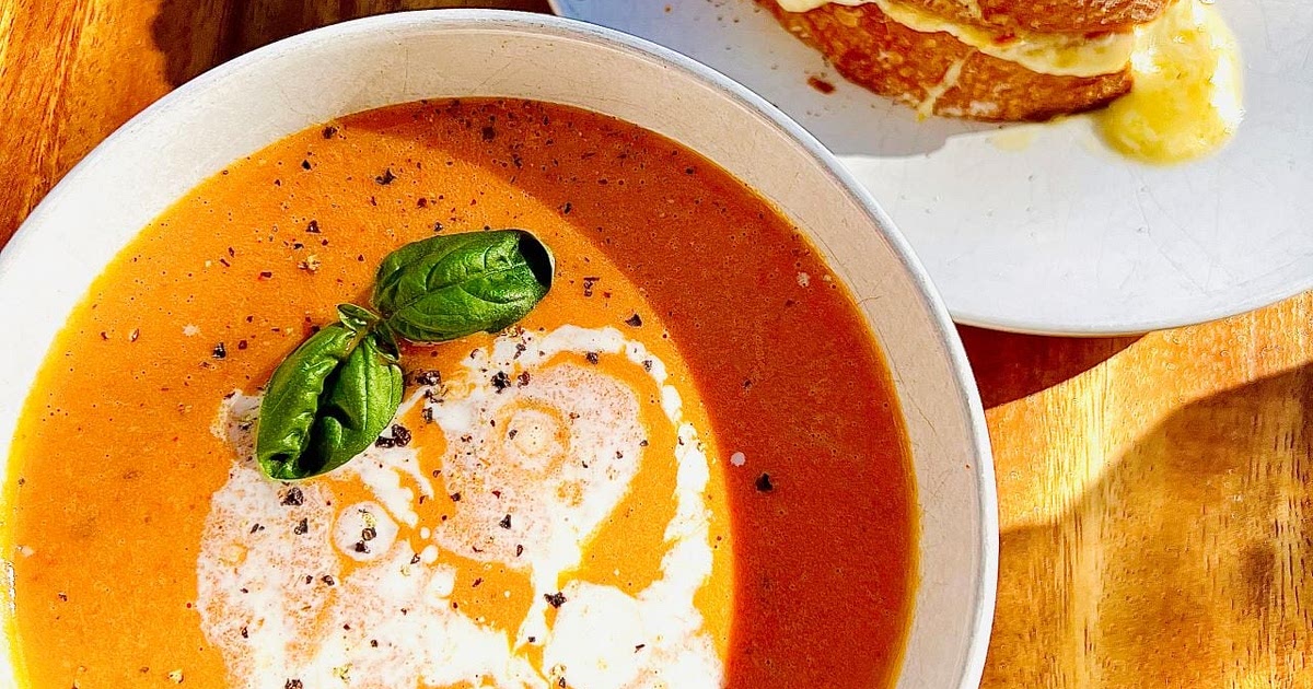 Grilled Cheese and Tomato Soup Recipe | Samsung Food App