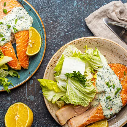 Healty'ish dinner for two