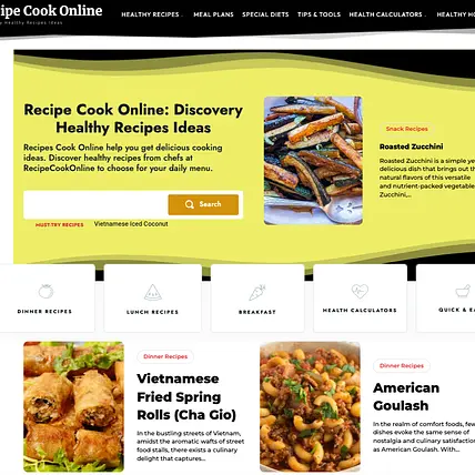 Recipe Cook Online