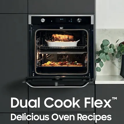 Recipes for the Samsung Dual Cook Flex Oven