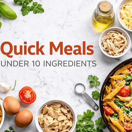 Quick Meals Under 10 Ingredients
