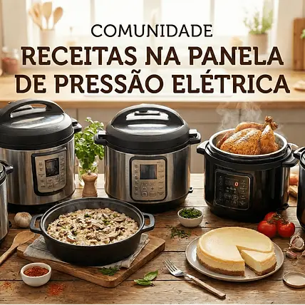 Receitas na Panela de Pressão Elétrica