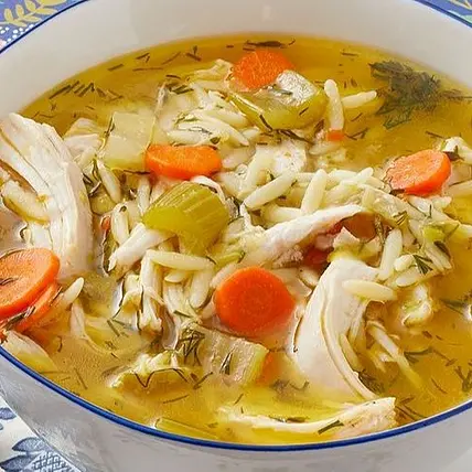Soup and spoon