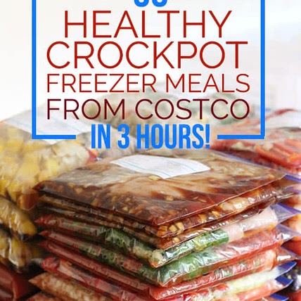 Easy freezer to slow-cooker meals