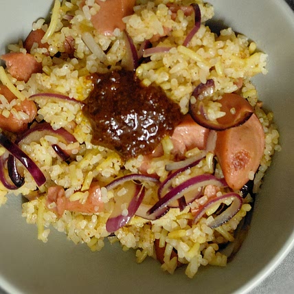 One pot rice quick meal